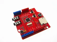 2pcs MP3 Music VS1053B shield board with TF card slot work with Arduino UNO MEGA