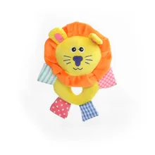 Four Animal Style Pet Plush Toys Soft Squeak Chew Cat Toy Plush Toy Puppy Toys Dog Colorful Playing For Small Medium Large Pets