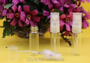 3ML Mini Glass Spray Perfume Container, With Plastic Screw Cap and Spray Head Cosmetic Small Sample Tube,100pcs/lot 3ML Mini Glass Spray Perfume Container, With Plastic Screw Cap and Spray Head Cosmetic Small Sample Tube,100pcs/lot