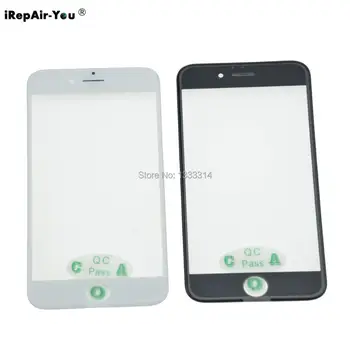 

20PCS AAA+ 3 in 1 Cold Press Outer Glass for Apple iPhone 6 6s 7 8 plus Front Screen Glass with Frame OCA Film Replacement Parts