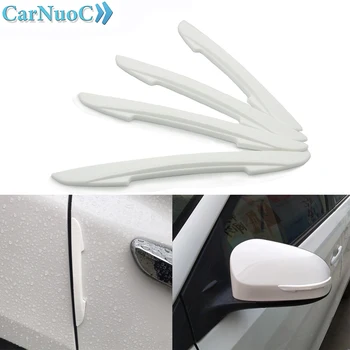 

For Hyundai i30 i20 Tucson Solaris 4 Pcs Car Door edge Corner Guard Protector Car Door Crash Strip Trim Rubber Sticker