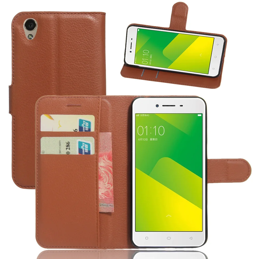 Мобильный Телефонные Чехлы для OPPO A37 случае раскладушка флип PU покрытие края