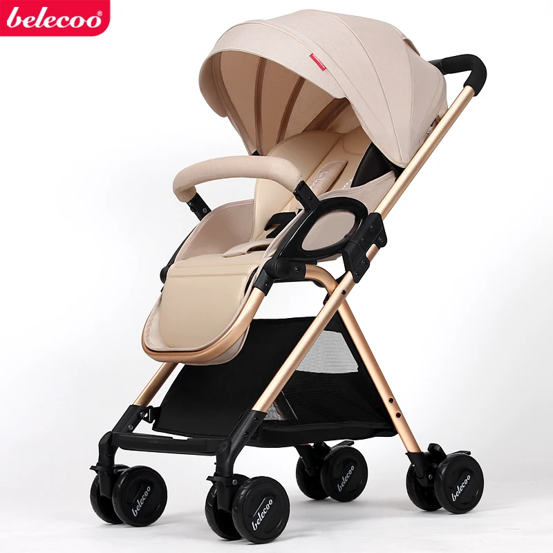 

Belecoo bella baby stroller light shock car umbrella bb folding trolley 0-36 months