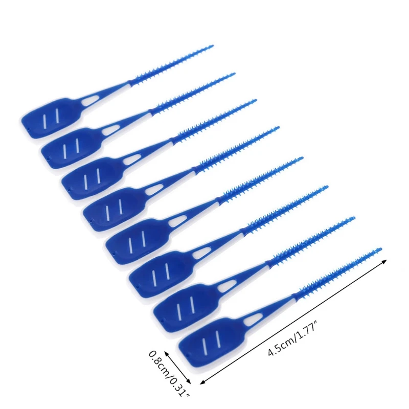 

16Pcs/Lot Interdental Brush Dental Floss Teeth Oral Clean Silicone Toothpick