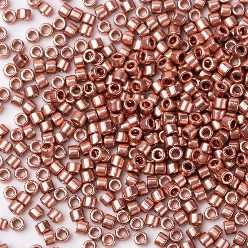 DB40 (3) Taidian DB37 Copper Lined Crystal Delica Beads For Needle Work 35gramslot 1.6x1.3mm