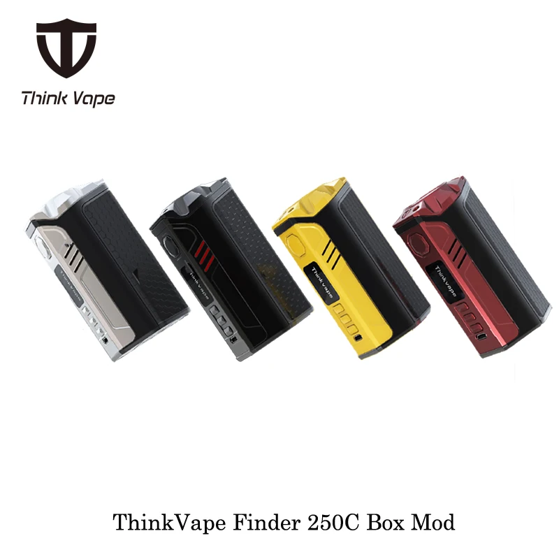 Электронные сигареты ThinkVape Finder 250C 300 Вт коробка мод Think Vape с тройной батареей 18650 Evolv DNA 250C чип Vape испаритель