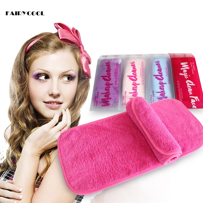 Microfiber Makeup Remover Eraser Towel Facial Cleansing Towels Reusable
