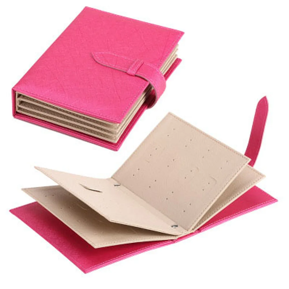 

Women Jewelry Necklace Display PU Leather Earring Holder Ring Box Jewelry Box Storage Organizer Case Womens Jewelry Travel Bags