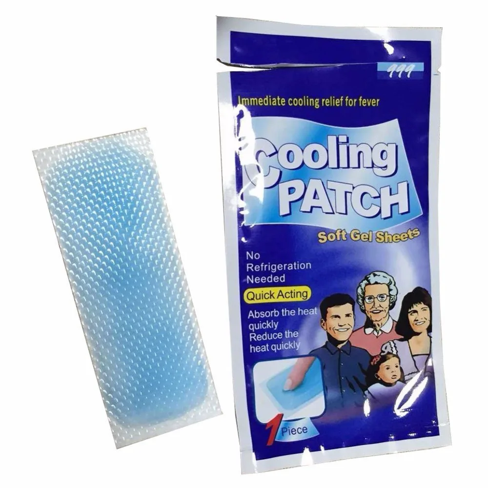 Cooling Gel Patch Body Massager for Relief Migraine Headache Fever