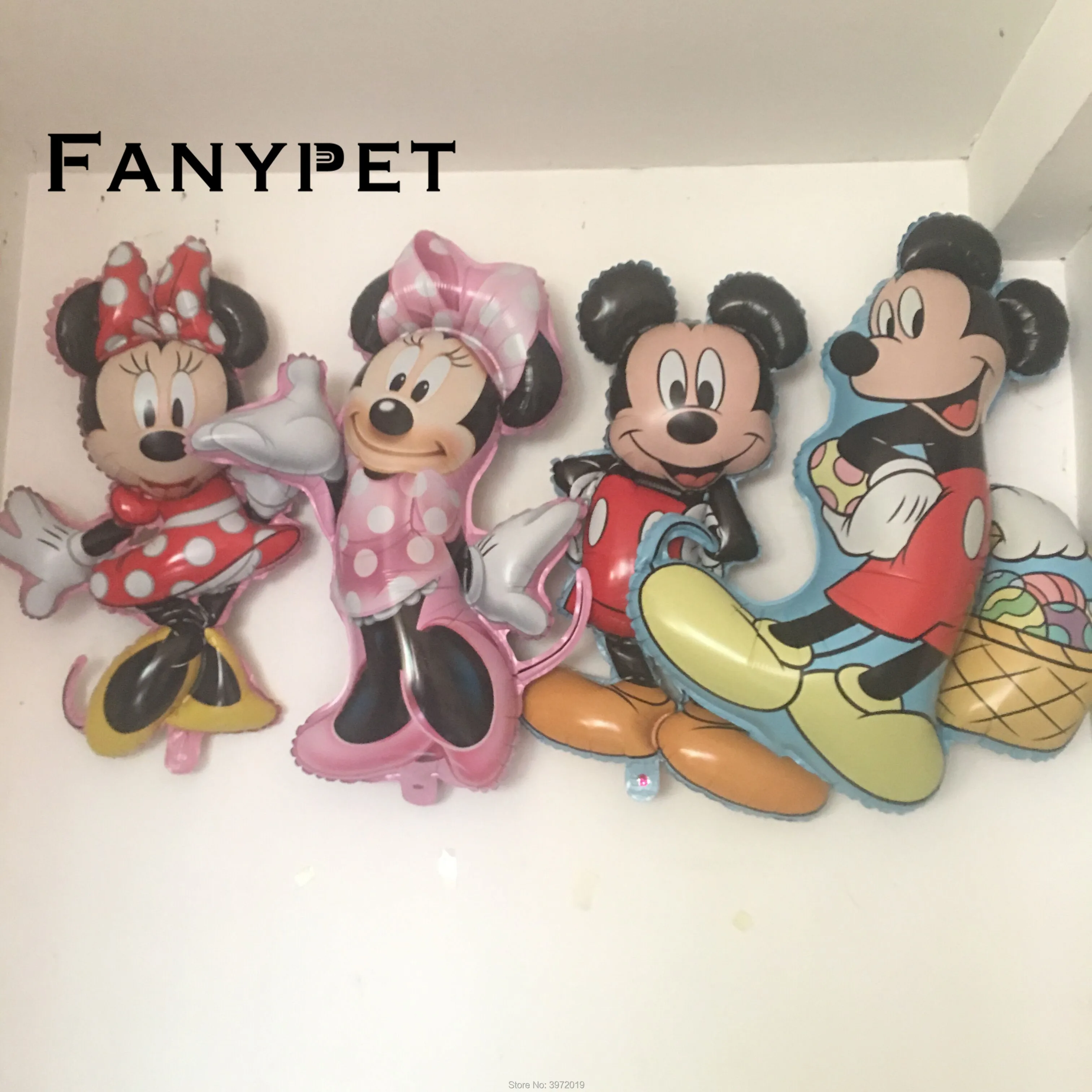 

BIg Giant Mickey Minnie Mouse foil Balloon Cartoon Birthday Party decorations Kids Baby shower Party baloon Toys