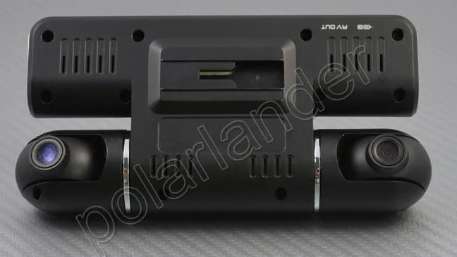 Двойной объектив Novatek96650 поддержка gps Автомобильный видеорегистратор DVR видеорегистратор HD 1080 P с тыловым 2 Cam 170 градусов широкоугольный