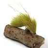 Bimoo 6PCS 6# Olive Copper Beadhead Zonker Fly Fishing Streamers ► Photo 2/3