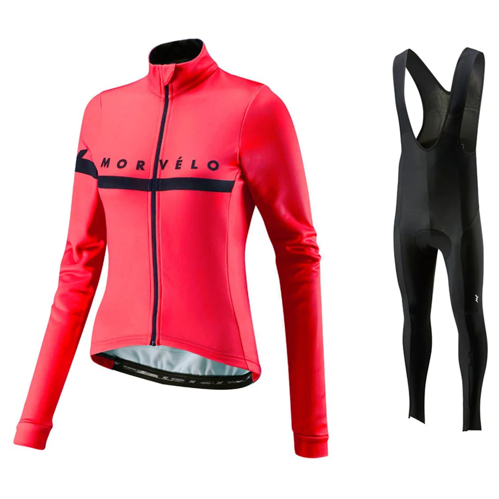 Morvelo, женский свитер с длинным рукавом для велоспорта, комбинезон, осенний комплект, дышащий, тонкий, Ropa Ciclismo, одежда для верховой езды, велосипедный костюм, одежда