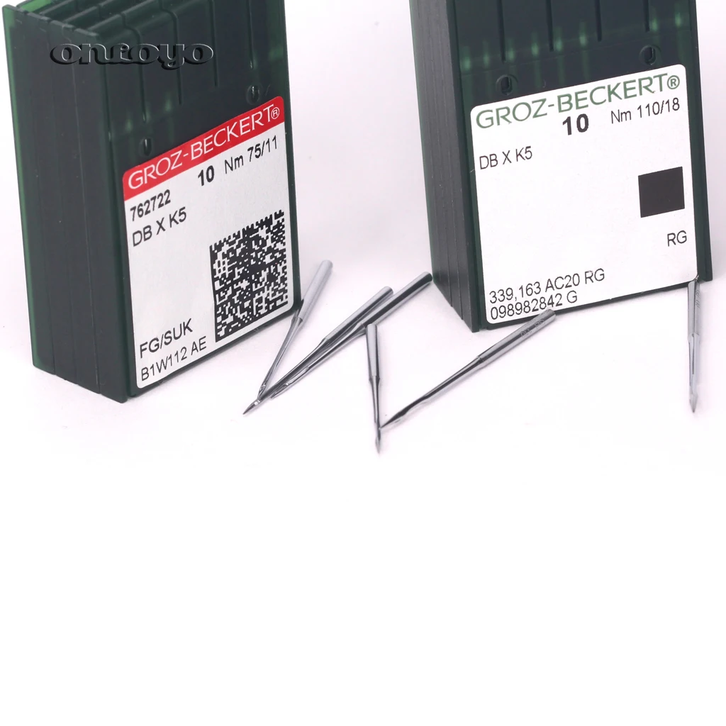 Groz-Beckert Nähmaschinennadeln FG/SUK DBX1 | 100 Stück Kompatibel Mit Juki DDL & Brother DB2