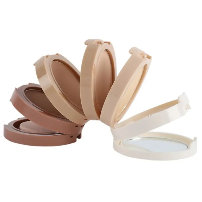

Face Corrector Shading Powder Box Conceler 5 in 1 Multfunctional Oil Control Repair Capacity With Puff Mirror