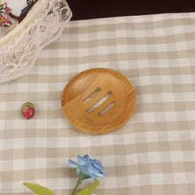 Quevinal Лидер продаж по всему миру Природный древесины бамбука мыльница хранения держатель душевой плиты Ванная комната