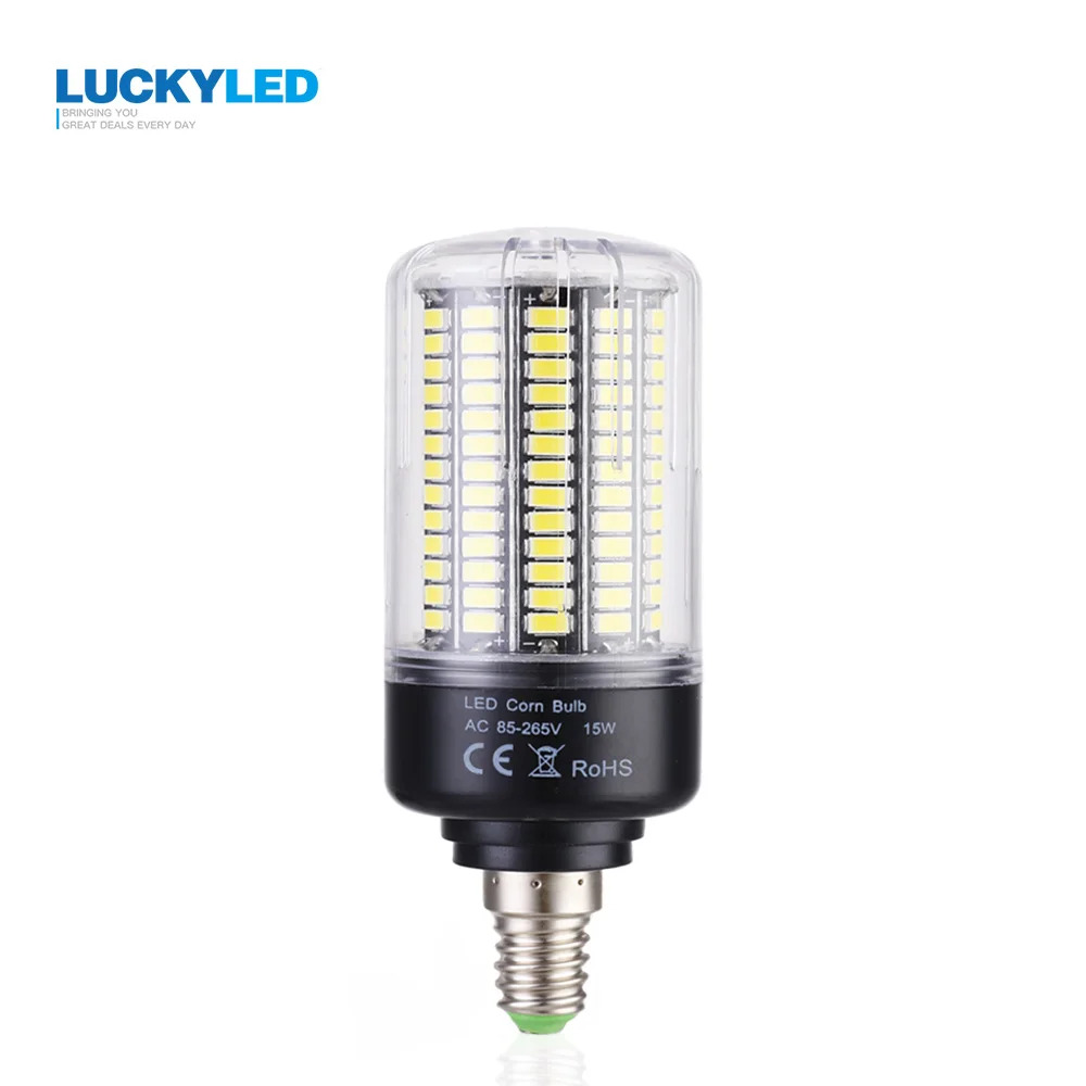 

LUCKY Led Light Bulb E14 AC220V 110V Corn Lamp 3W 5W 7W 9W 12W 15W Spot Light Bulb for Living Room Light Lampada Bombilla