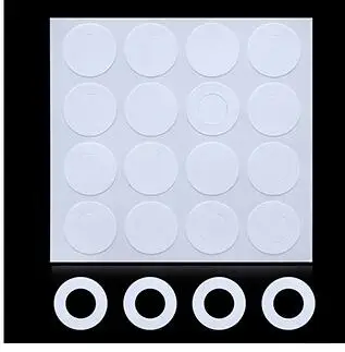 Adomaner 10 упаковок/лот французский трафарет маникюр DIY дизайн ногтей форма бахрома советы направляющие наклейки трафаретная полоска косметические инструменты для стайлинга - Цвет: Number 4