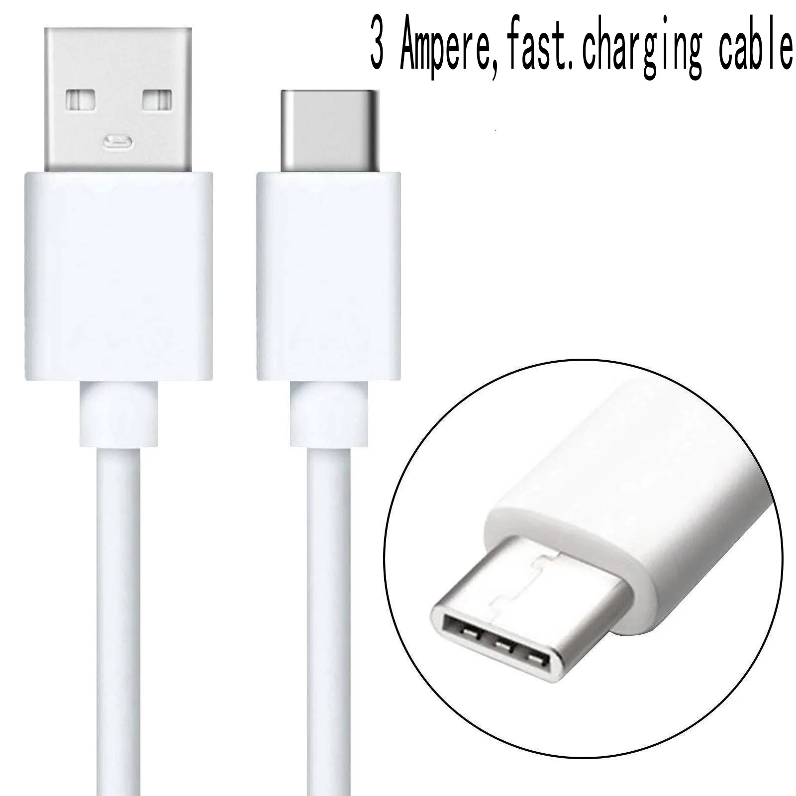 Зарядный кабель USB Type-C 10 футов 3 А | Компьютеры и офис