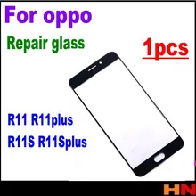 1pcs For OPPO R11 R11plus R11S R11Splus Original LCD Screen Front Glass Lens Repair Parts Front Outer Glass Lens Replacement