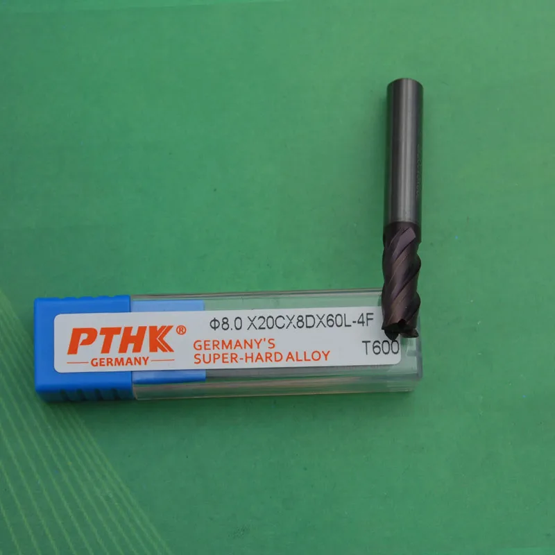 

CNC cutter / tungsten steel / flat cutter / alloy cutter 60 degrees 8.0mmX20CX8DX60L-4F