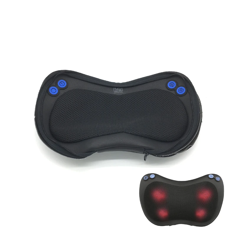 KIKI MASSAGE WORLD Non-woven massager pillow case Leather cover black color 1 button or 4 button KIKI MASSAGE WORLD Non-woven massager pillow case Leather cover black color 1 button or 4 button
