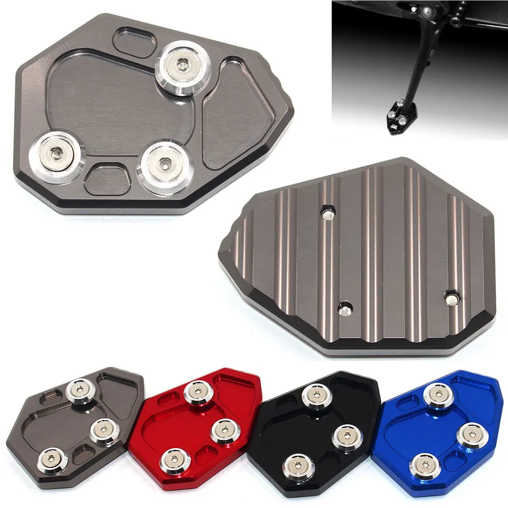 Buy Motorcycle Side Stand Pad Enlarge Extension For