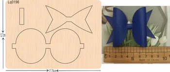 

Dark blue bow Wood Mould is compatible with most leading machines Mold thickness: 15.8mm