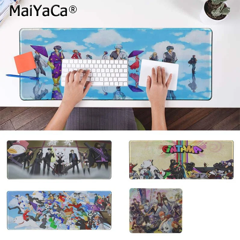 

MaiYaCa Your Own Mats Gintama Rubber Mouse Durable Desktop Mousepad Free Shipping Large Mouse Pad Keyboards Mat