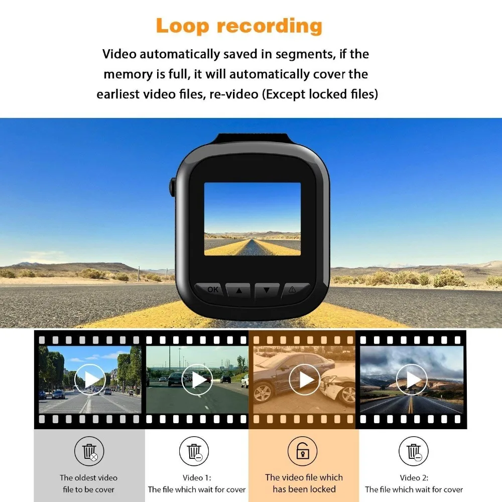 AfmoDVR Автомобильный dvr регистраторы Новатэк 96650 Чип 1080 P Full HD Wi Fi видеорегистратор