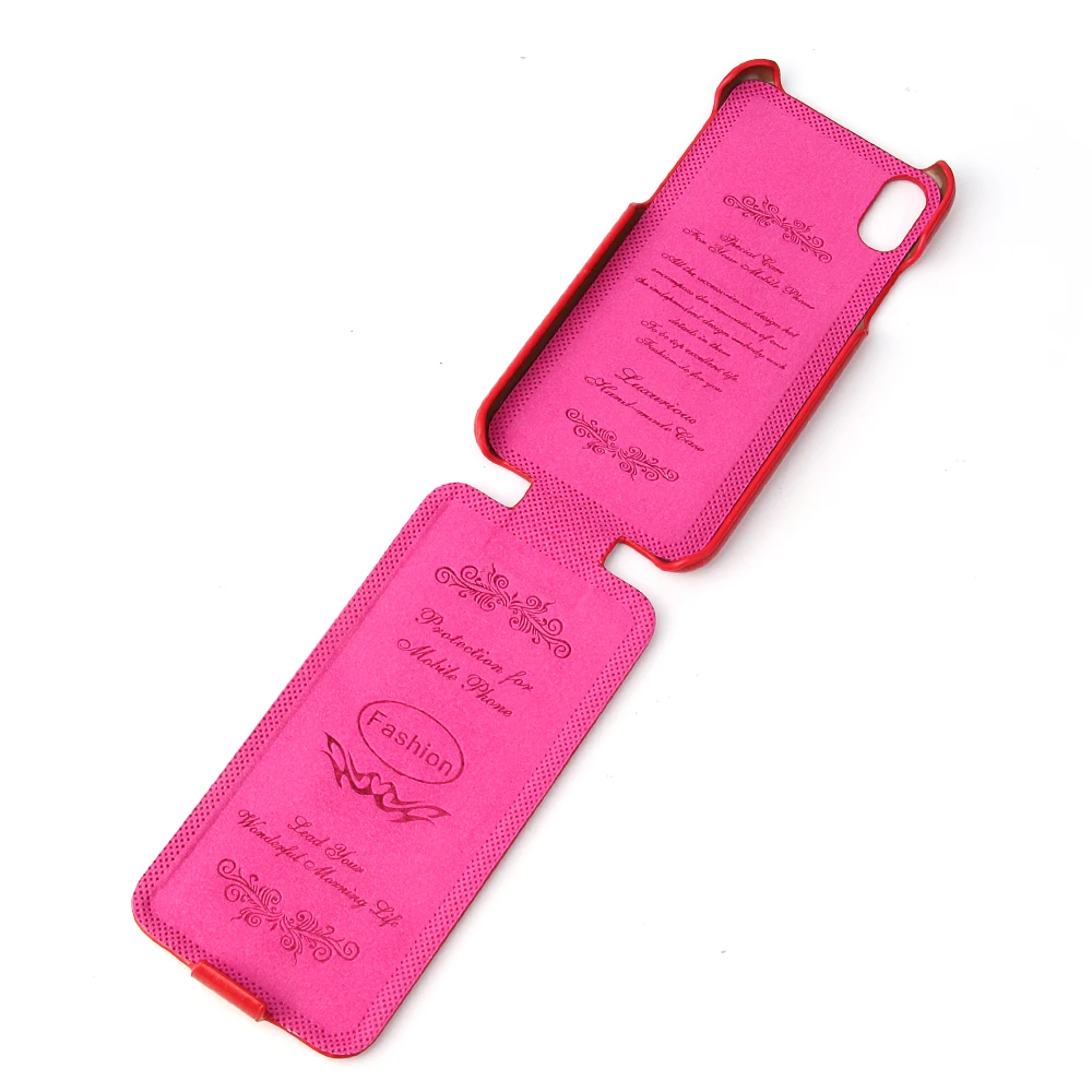 Fierre Shann брендовый Вертикальный кожаный флип-чехол для телефона для iPhone Xs Max XR X 8 7 Plus Классическая мода Натуральная кожа оболочка