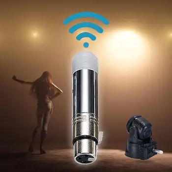 

ALLOYSEED 2.4G ISM 126 Channels Frequency Section DMX512 2.4G Wireless Receiver Controller for DJ KTV Party Stage Laser Light