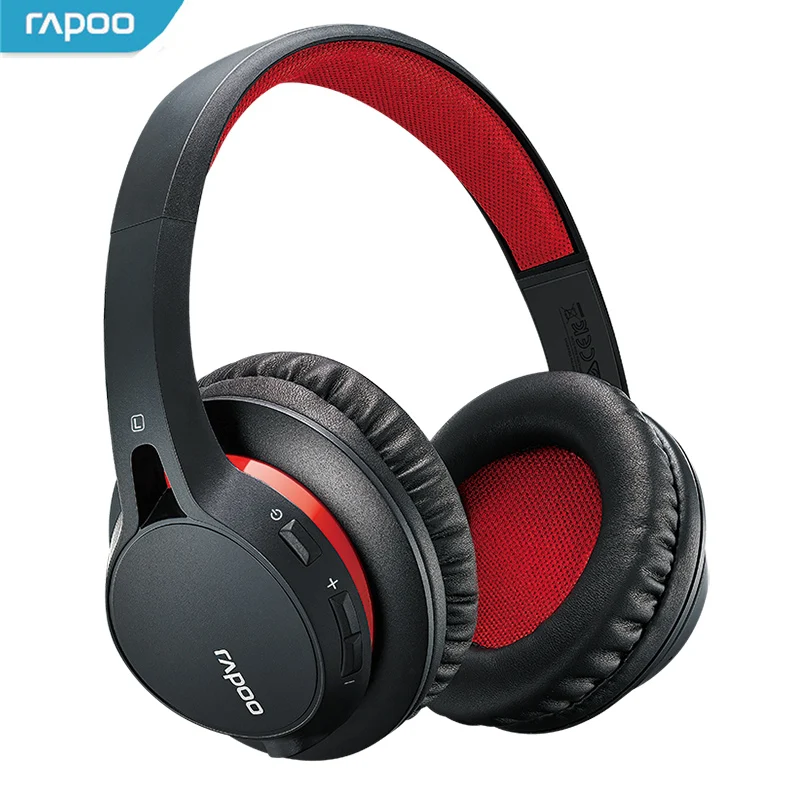 

Rapoo S200 Dual Mode Wireless Bluetooth headphone Stereo Gaming Headset and Wired 3.5mm Connection with Mic for PC/Laptop/Phone