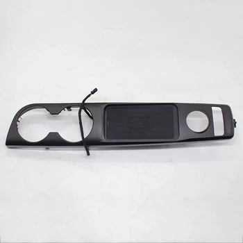 

QHCP 1Pcs Black Mobile Phone Wireless Charging Board Water Cup Panel Wireless Charging Pad For Lexus IS250 200T 300 2017 2018