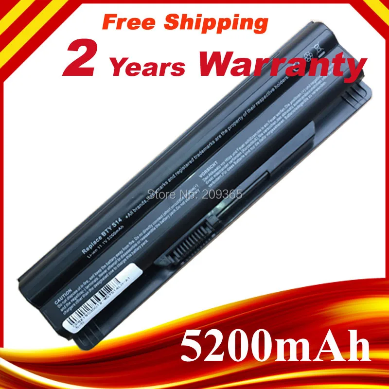 

BTY-S14 For MSI Laptop Battery FX720 GE60 GE620 GE620DX GE70 A6500 CR41 CR61 CR70 FR720 CX70 FX700