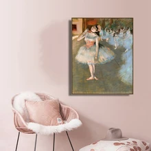 The Star by Edgar Degas Decor Wall Art Canvas Poster and Print Canvas Painting Decorative Picture for Living Room Home Decor nathalia brodskaya edgar degas