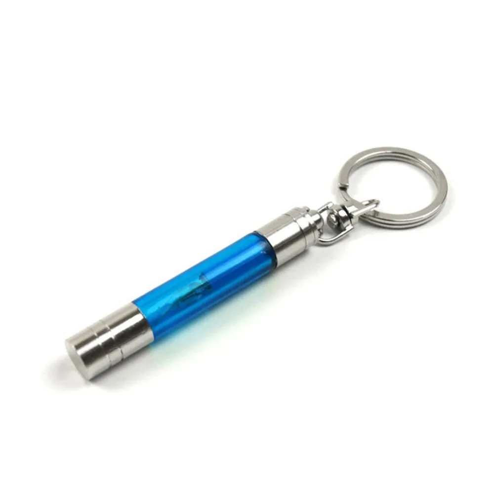 

Mini Handy Car Auto Anti Static Pen with Key-Ring Built-in LED Chrome Plated Electricity Eliminator Remover for Car Home