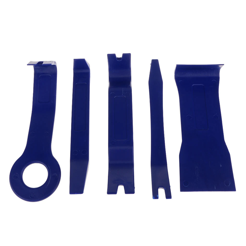 5PCS/Set Auto Radio Stereo Removal Tool Door Panel Interior Window Refit Trim Molding Upholstery Clip Retainer Pry Kit