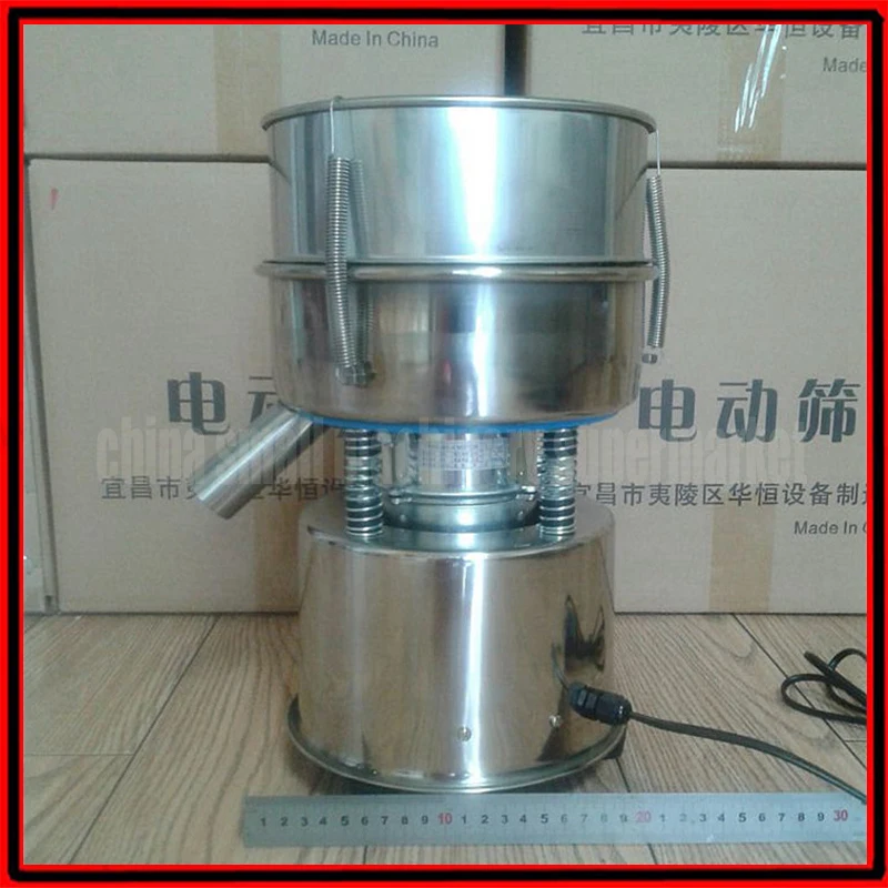 

Electrostatic scillating screen; vibrosieve; riddler Vibrating screen Machine Vibration Sieve Sifting Vibration sieve machine 20