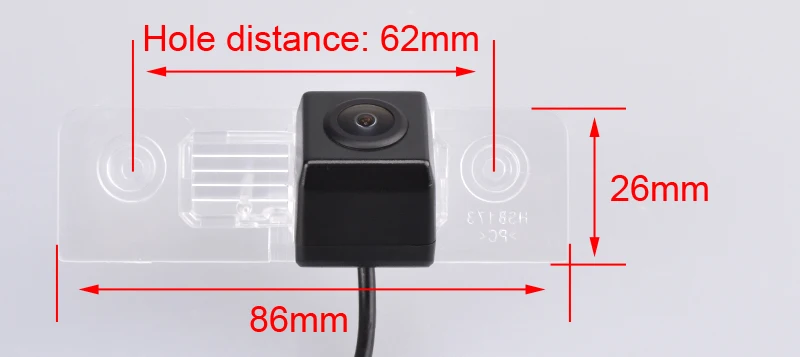Car Rear View Camera for Skoda Octavia 2010-2014 HS8173 (10)