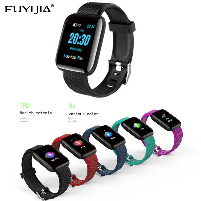 

FUYIJIA 2019 New Color Screen Female Watch Sports Smart Watch Woman Waterproof Watches Ladies Heart Rate Clock Sleep Monitoring