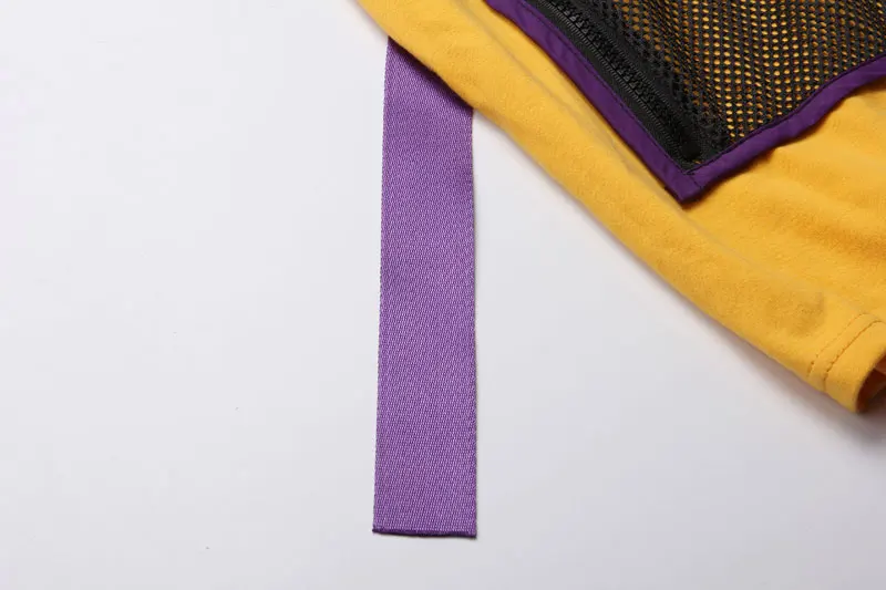Ribbon Zipper Pocket Tshirts 5