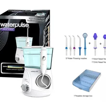 V600G мощный малошумный ирригатор полости рта, гигиеническая Вода Flosser с насадками, 700 мл очиститель зубов Capcity