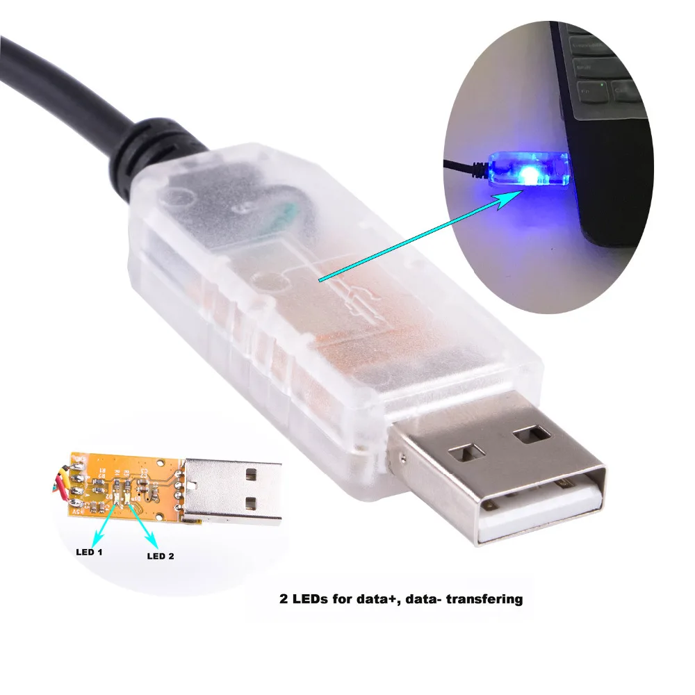 Usb To Dmx Interface Adapter Stage Lighting Disco Light Dj freestyler Art-net Software Party Lights Cable Led Dmx 512 Cable