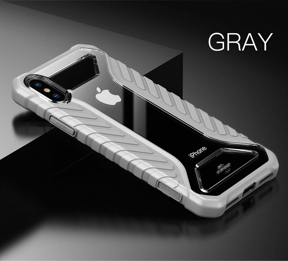 Чехол Baseus для iPhone Xs, долговечная шина из мягкого силикона с узором, чехол для iPhone Xs Max XR, аксессуары для телефонов, чехол