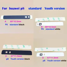 Юйси задняя крышка Топ стекло с камера вспышка объектив Запасные части для huawei P8 стандартная Молодежная версия