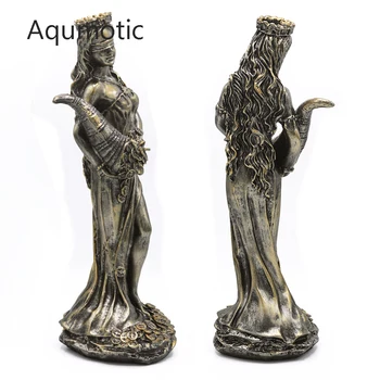 

Aqumotic The God of Wealth and Money Statue Art Greek God's Power Managing Born Best Wishes Fiscal Valuables Goddess Store Gift