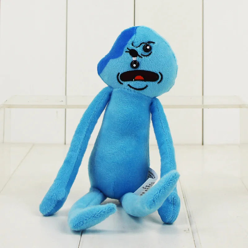 1 шт., 25-30 см, Рик и Морти, Мягкая Плюшевая Кукла Happy Sad Foamy Caddy Meeseeks Jerry Summer Mr. poopybuttole, плюшевые игрушки для детей