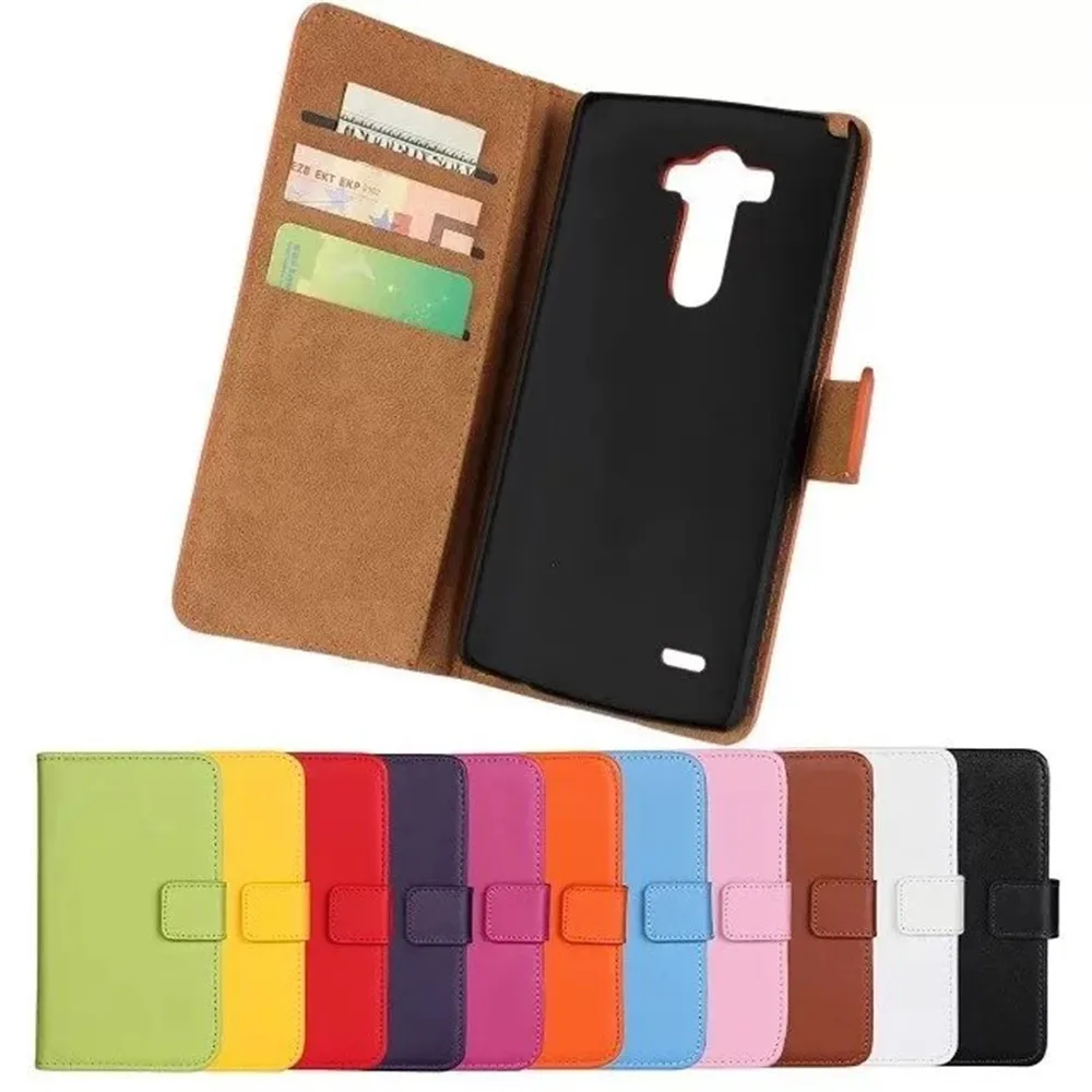 Luxury Genuine Leather Phone Case For LG G3 Wallet Style With Card Slot Holder Flip Stand Cover Cases Cellphone Accessories Luxury Genuine Leather Phone Case For LG G3 Wallet Style With Card Slot Holder Flip Stand Cover Cases Cellphone Accessories