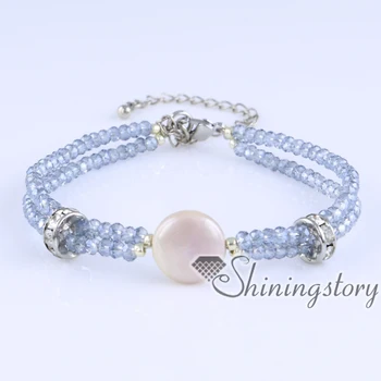 

white freshwater pearl bracelet with crystal beads wholesale boho jewelry bohemian jewellery uk boho bracelet bohemian chic jewe